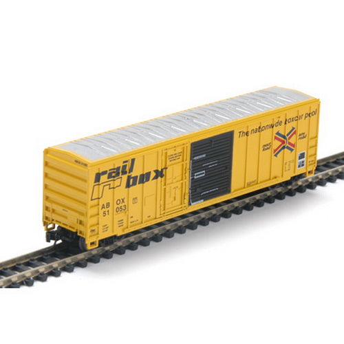 Athearn 17286 N Scale Early RailBox 50' FMC Combo Door Boxcar #51053