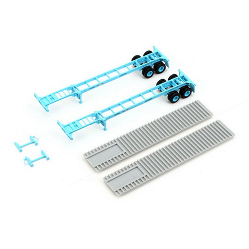 Athearn 27823 HO Scale Maersk 40'' Chassis (2)