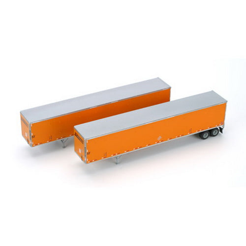 Athearn 28406 HO Schneider 53' Wabash Duraplate Trailers #2 (Set of 2)