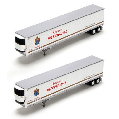 Athearn 28461 HO RTR England 53'' Utility Reefer Trailers (Set of 2)
