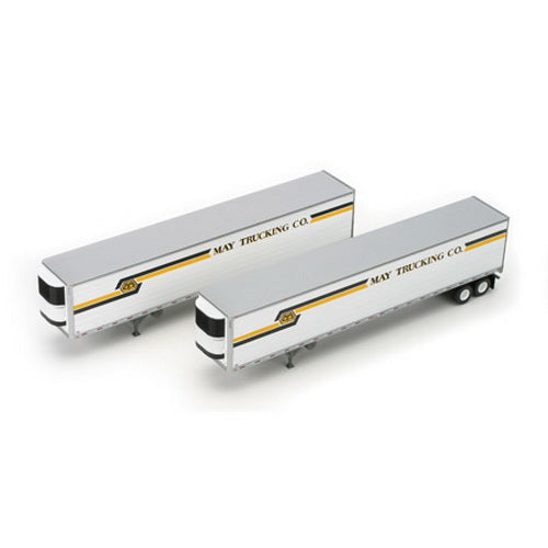 Athearn 28466 May Trucking 53' Reefer Trailers #2 (2)