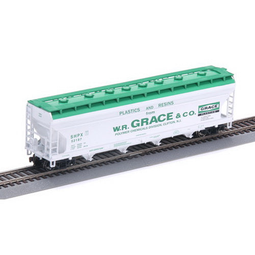 Athearn 72279 HO WR Grace ACF 4-Bay CF Hopper #52187
