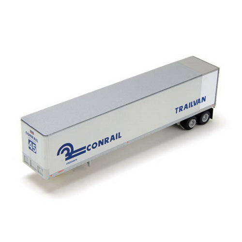 Athearn 73353 HO Conrail 45' Smooth Side Z-Van Trailers (2)