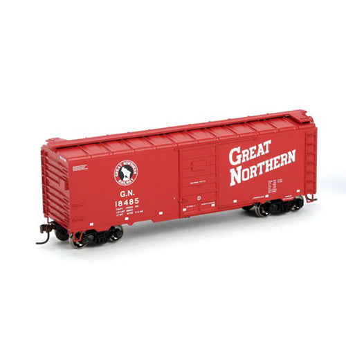 Athearn 73464 HO Scale Great Northern 40' Superior Boxcar #18485