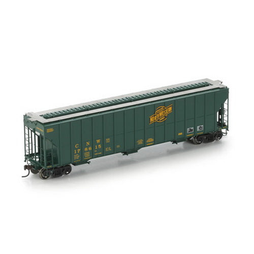 Athearn 73854 HO C&NW FMC 4700 Covered Hopper #178615
