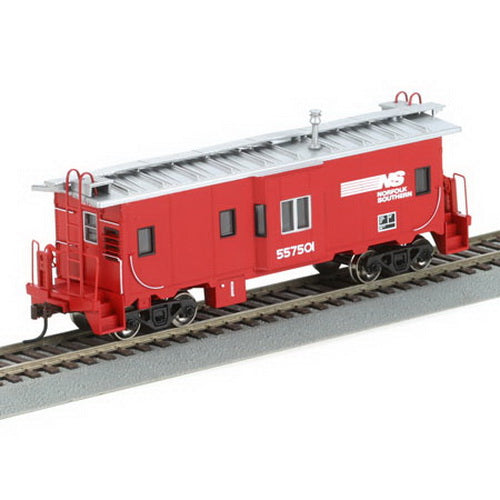 Athearn 74714 HO Scale Norfolk Southern Bay Window Caboose #557501
