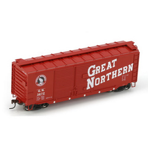 Athearn 74908 HO GN 40' Double Door Boxcar #3672
