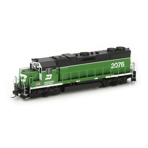 Athearn 78921 HO Burlington Northern GP38-2 Diesel Locomotive #2076