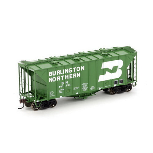 Athearn 87520 HO BN/Green GATC 2600 Airslide Hopper #401234