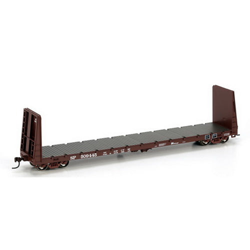 Athearn 88122 HO Scale Southern Pacific 60' Bulkhead Flatcar #509445