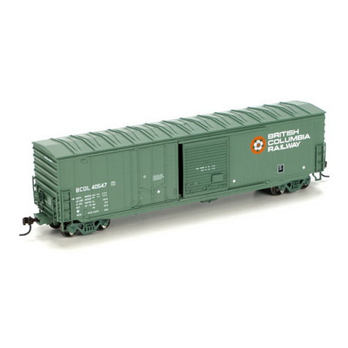 Athearn 89363 HO Scale British Columbia Railway 50' Combo Door Boxcar #40547 LN/Box