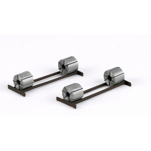 Athearn 90448 N Scale Steel Coil Load With Racks (Pack of 2)
