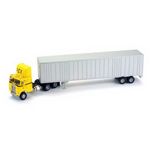 Athearn 91082 HO I.C.X. Freightliner w/48'' Wedge Trailer