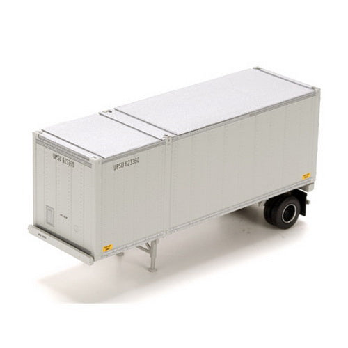 Athearn 91918 HO UPSU 28' Parcel Container With Chassis - RTR