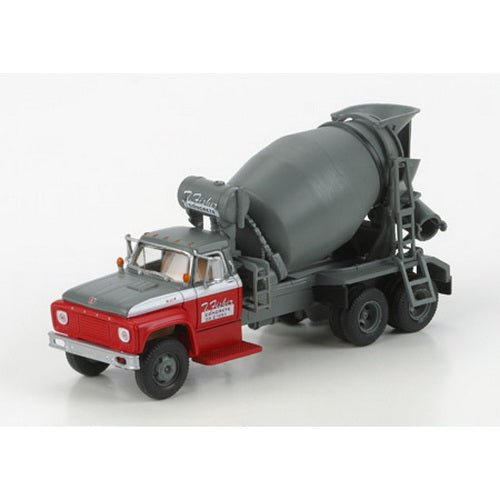 Athearn 91999 HO T Fisher Concrete Ford F-850 Cement Truck