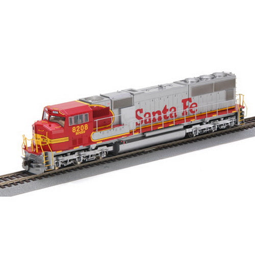 Athearn G62209 HO SF/Warbonnet/BNSF Patch SD75M Diesel Locomotive #8208