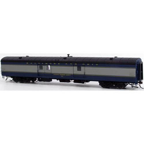 Rapido Trains 106110 HO Baltimore & Ohio 73' 6" Smooth Side Baggage-Express #665
