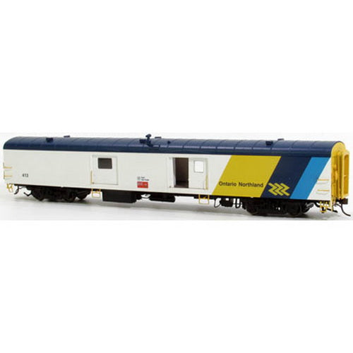 Rapido Trains 106158 HO Ontario Northland 73' 6" Smooth Side Baggage #411