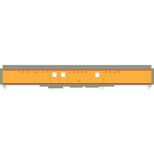 Rapido Trains 106236 HO Milwaukee Road 73' 6