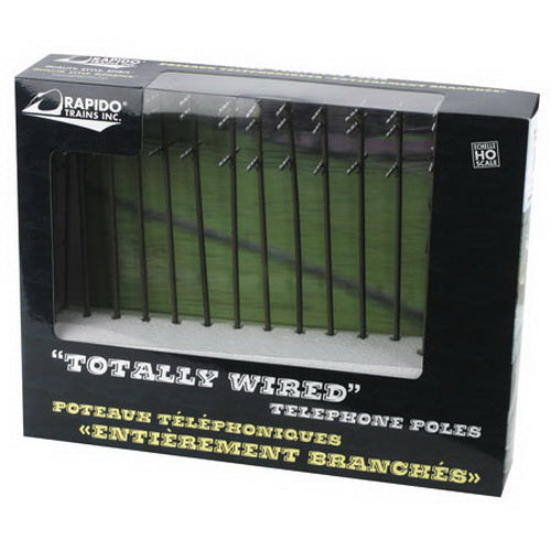 Rapido Trains 300001 HO Totally Wired Assembled Telephone Poles