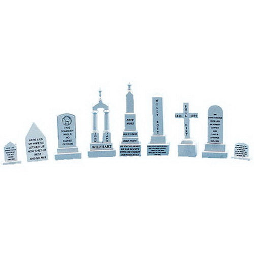 Aristo-Craft 7209 G Scale Cemetery Set #2