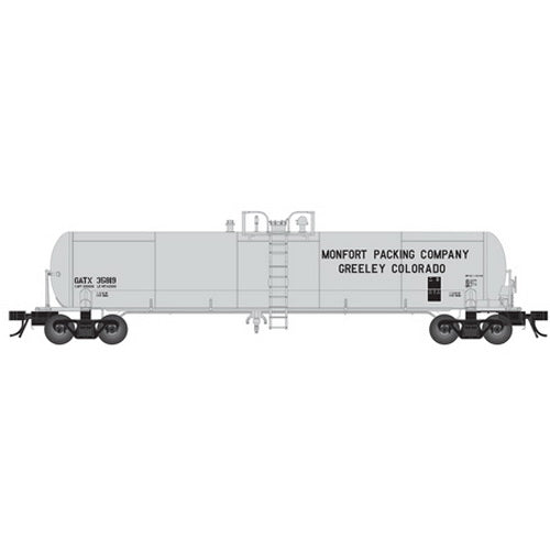 Atlas 20000094 HO Scale GATX Monfort 20,700 Gallon Tank Car #35819