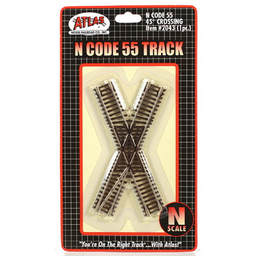 Atlas 2043 N Code 55 Nickel Silver 45