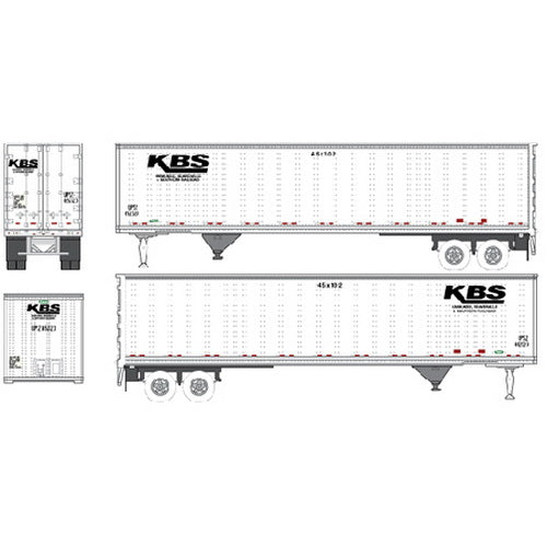 Atlas 29012 N Scale Kankakee 45' Trailer #852123