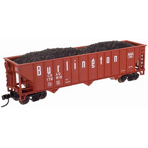 Atlas 40446A N Scale CB&Q 90 Ton Hopper Car #172533