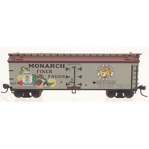 Atlas 41489 N Scale Monarch 40' Wood Reefer #14250 NIB