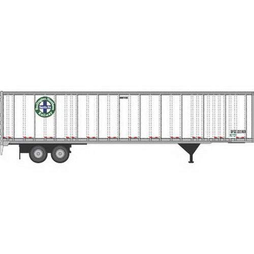 Atlas 50000057 N Burlington Northern Santa Fe 48' Pines Trailer #221805