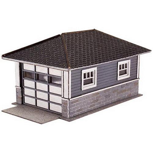 Atlas 730 HO Barb's Bungalow Wooden Garage Kit (2)