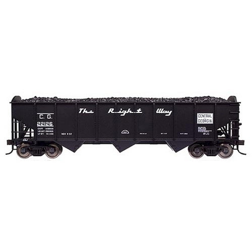 Atlas 984 2 Rail Central of Georgia 70T 3-Bay Hopper #22126