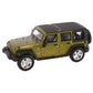 Atlas 99087082 HO Scale 2007 Green / Black Jeep Wrangler Unlimited 4 Door
