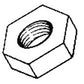 Kadee 1640 Stainless Steel Nuts 0-80 Hex (Pack of 12)