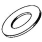 Kadee 208 Red Insulating Fiber Washer (Pack of 48)