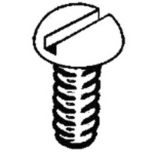 Kadee 1648 All Scales Stainless Steel Roundhead Screws 0-80 x 3/8 (Pack of 12)