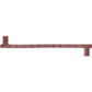 Kadee 2000 HO 40' Foot Apex Running Board in Red Oxide