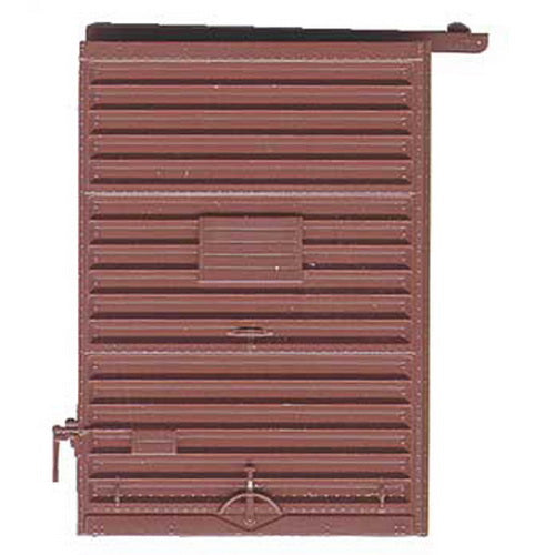 Kadee 2235 HO 7' Foot Youngstown High Tack Board Doors in Boxcar Red