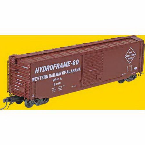 Kadee 6328 HO Western Railway of Alabama 50' PS-1 Boxcar #5108