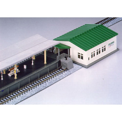 Kato 23-210 N Scale Structures Station Entrance Assembled Building