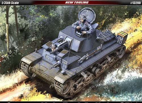 Academy 13280 1:35 German LightPz.Kpfw. 35(t) Military Tank Model Kit