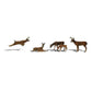 Woodland Scenics A2738 O Scenic Accents Deer Figures (Set of 6)