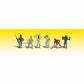 Woodland Scenics A2745 O Scenic Accents Chain Gang Figures (Set of 6)