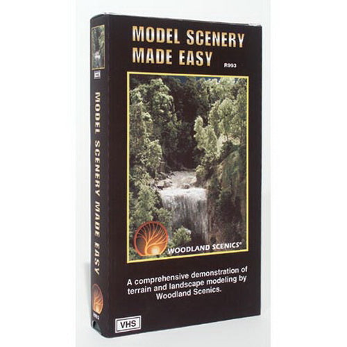 Woodland Scenics R993 Model Scenery Made Easy (VHS)