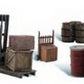 Woodland Scenics A1934 HO Scenic Accents Loading Dock Details (Set of 6)