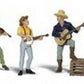 Woodland Scenics A1902 HO Scenic Accents Jug Band Figures (Set of 6)
