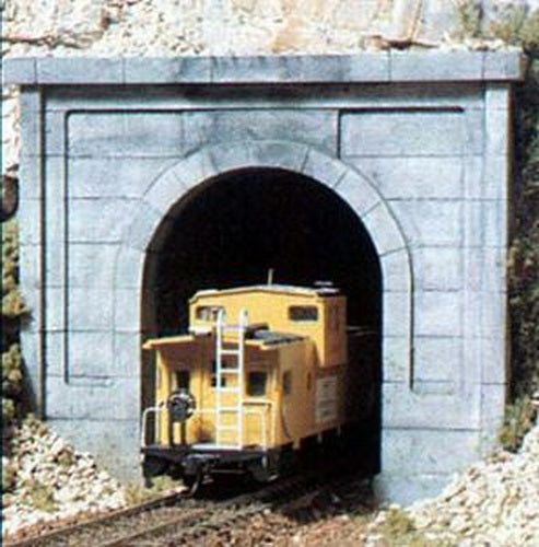 Woodland Scenics C1252 HO Scale Concrete Single Tunnel Portal