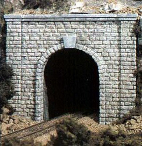 Woodland Scenics C1253 HO Cut Stone Single Tunnel Portal