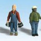 Woodland Scenics A1867 HO Scenic Accents Factory Worker Figures (Set of 7)
